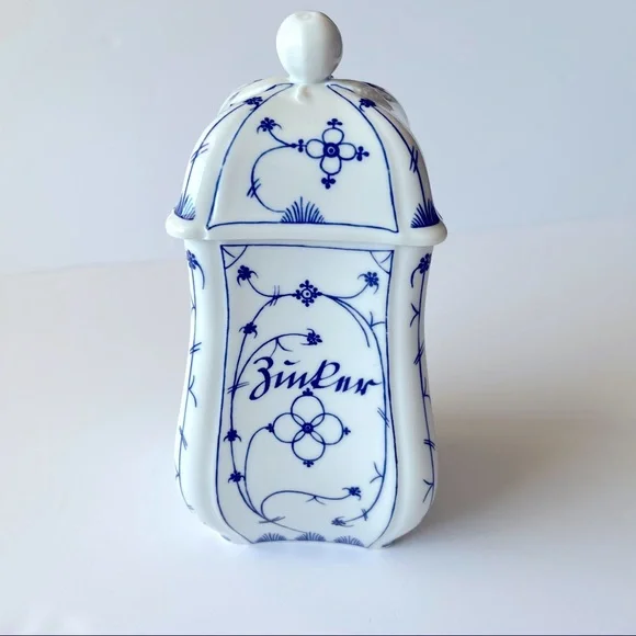 Vintage Gerchenkidee Porcelain Sugar Jar
